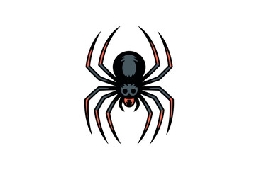 Ornate Spider Design for Graphic Art