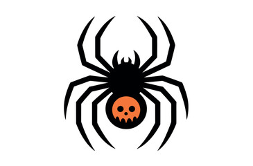 Ornate Spider Design for Graphic Art