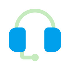 customer service duo tone icon