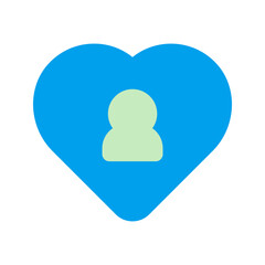 customer loyalty duo tone icon