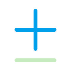 Obraz premium mathematics duo tone icon