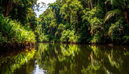 Obraz premium trees in the jungle 