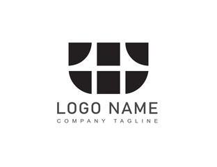 Sleek Monogram Minimalist Logo