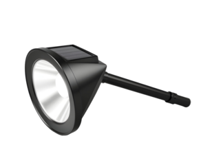 Solar Spot Light with Integrated Solar Panel