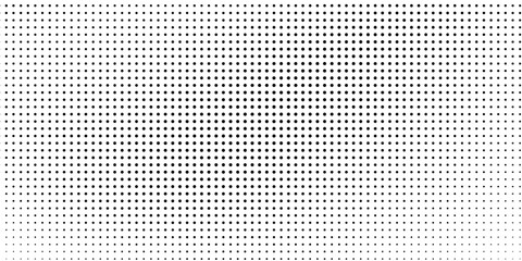 black and white halftone dots abstract background. Simple dots comic style illustration. © M.I.Arfad