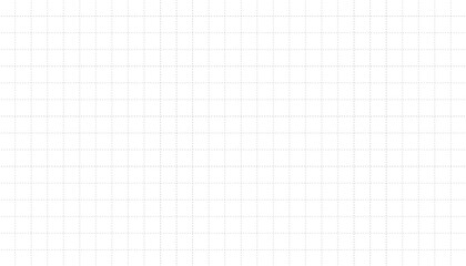 seamless white background with gray dashed grid lines forming square pattern for design, layout, drafting and technical work