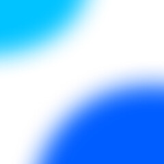 Glowing blue waves blurred with transparent background