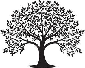 Fototapeta premium Landscape Tree Vector Pack