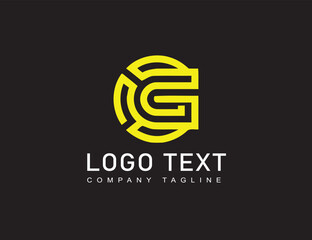 Letter g logo illustration