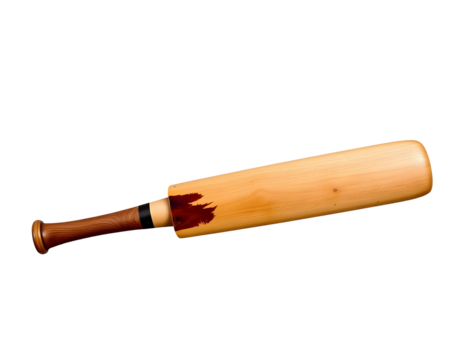 Cricket Bat Isolated on Transparent Background