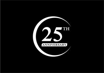 Anniversary symbol set. Vector anniversary design element.
