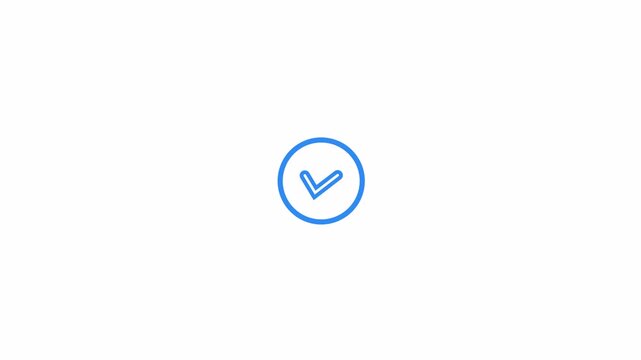 Pill Reminder Animation &mdash; Alarm Bell and Check, Seamless Loop, Transparent Background, Alpha Channel Setting