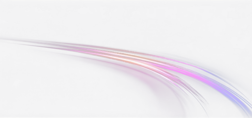 Colored gradient luminous light vector with glowing laser trails, bright speed streaks and abstract blur design.