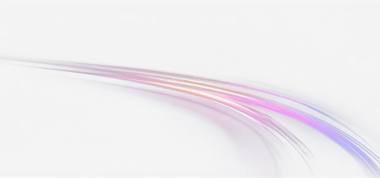 Colored gradient luminous light vector with glowing laser trails, bright speed streaks and abstract blur design.