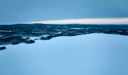 winter mountain landscape