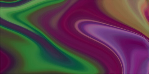 Obraz premium A luxurious purple and pink silk fabric with a flowing, wavy pattern creates a soft, abstract background with a hint of blue. Abstract texture of liquid acrylic, liquid wavy marble gradient background
