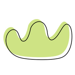 Handdrawn Abstract Shape