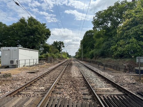 railway in the countryside