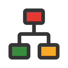 structure outline fill icon