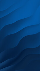 Dark Blue Abstract Background With Flowing Waves And Smooth Textures Forming Elegant Modern Shapes