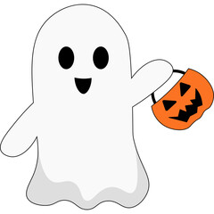Cute Halloween Ghost