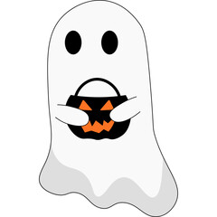 Cute Halloween Ghost
