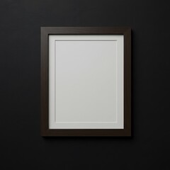 深みのある黒、静寂の額縁