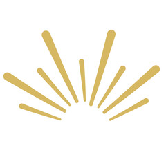 Handdrawn Ray Line Scribble