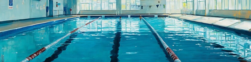 Obraz premium Swimming