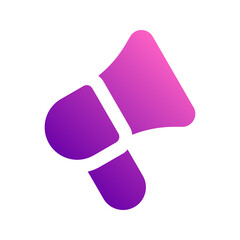 marketing gradient icon
