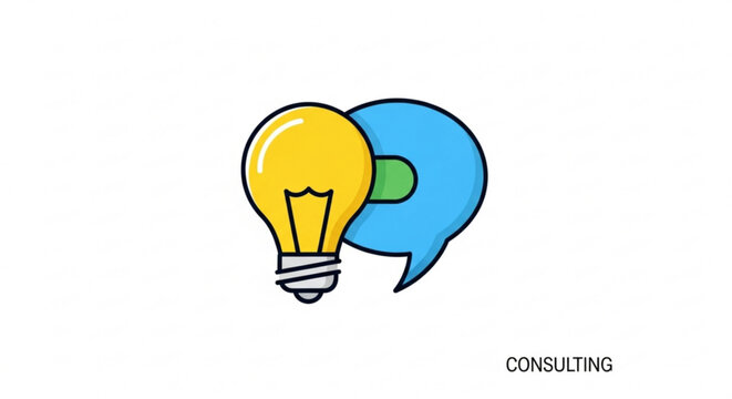 Consulting services idea generation and brainstorming for business strategy and problem solving process