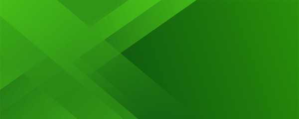 Obraz premium Modern green abstract background with elegant bright diagonal lines. Vector illustration