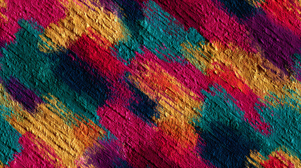 Obraz premium brutal texture with bold rough surface design highlighted by vibrant bright contrasting colors