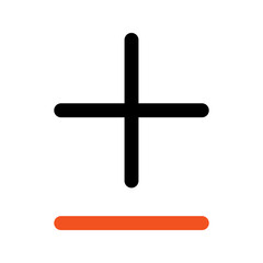 Obraz premium mathematics outline color icon