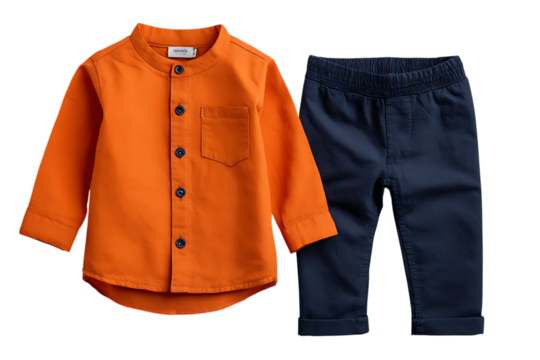 blue shirt isolated on white