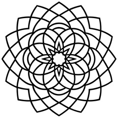 Obraz premium Abstract geometric shape