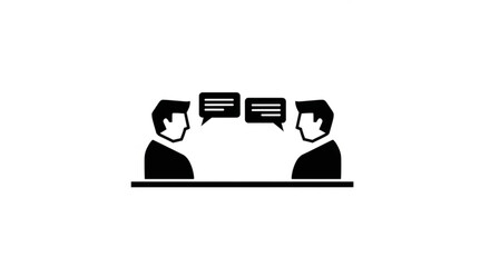 Business meeting discussion conversation teamwork communication collaboration negotiation people talk concept