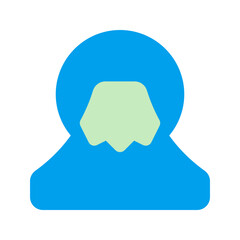 fuji mountain duo tone icon