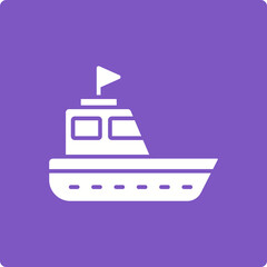 Obraz premium Boat Icon