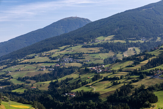 Mountains Alps, panorama. Tyrol Austria Innsbruck