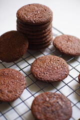 Chocolate brownie cookies 