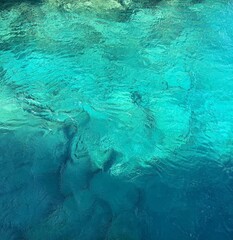 Blauer Unterwasser Hintergrund 