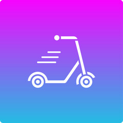 Kick Scooter Icon