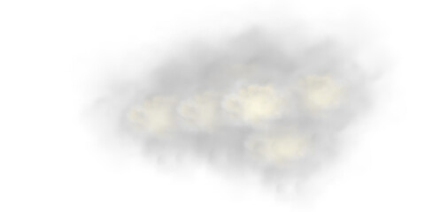 Abstract, textured watercolor-style splash, smoke effect, cloud effect, smoky cloud PNG element on a transparent background.

