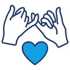 Promise Blue Icon