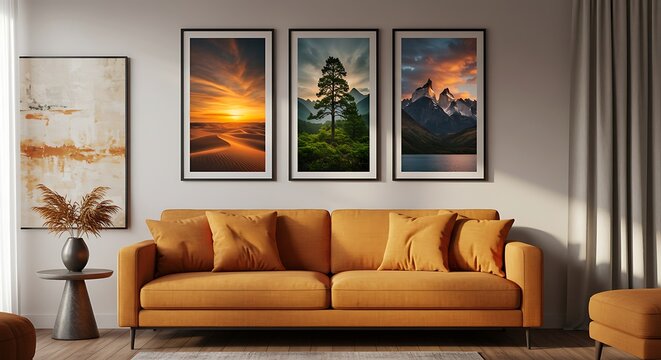 夕焼けと巨木、静寂の三部作