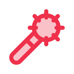mace outline fill icon