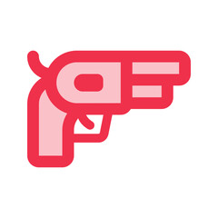 revolver outline fill icon