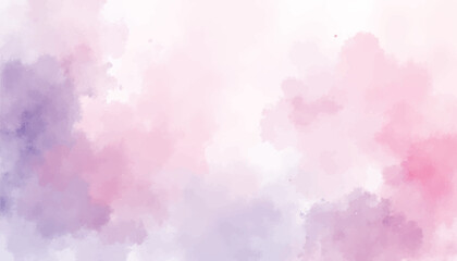 Vector pink watercolor abstract background illustration