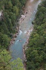 river in the mountains